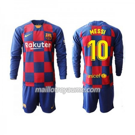Tenue Enfant FC Barcelone Lionel Messi 10 Domicile 2019/2020 ML (+ Short) Tenue Enfant FC Barcelone Lionel Messi 10 Domicile 2019/2020 ML (+ Short)